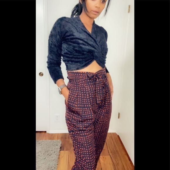 Arc & Co High-Waisted Paperbag Pant size small - Picture 6 of 15